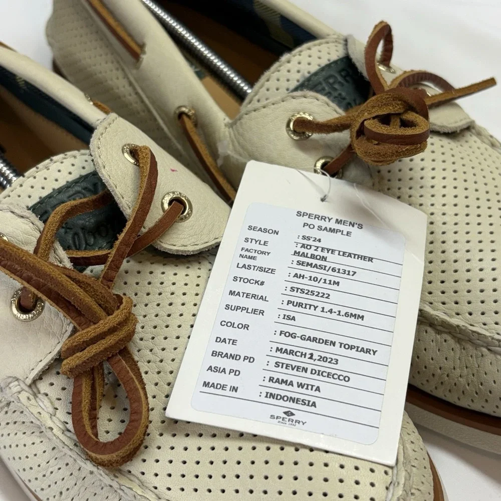 SPERRY X MALBON Authentic Original Boat Shoe MEN'S US 11 M Leather STS25222